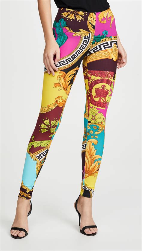 versace inspired leggings